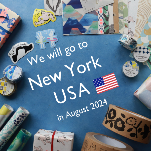 We will exhibit at NY NOW 2024 Summer and Stationery Fest !